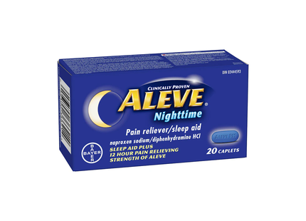 Aleve - Nighttime Pain Reliever with Sleep Aid | 20 Caplets