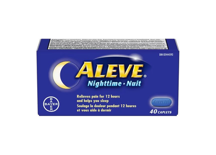 Aleve - Nuit - Analgésique / Aide au sommeil | 40 comprimés