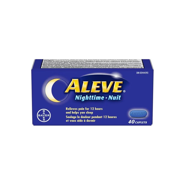 Aleve - Nighttime - Pain Reliever / Sleep Aid | 40 Caplets
