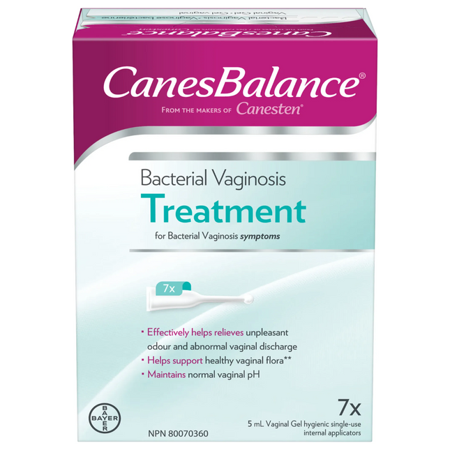 CanesBalance - Bacterial Vaginosis Vagina Gel | 7 x 5 ml