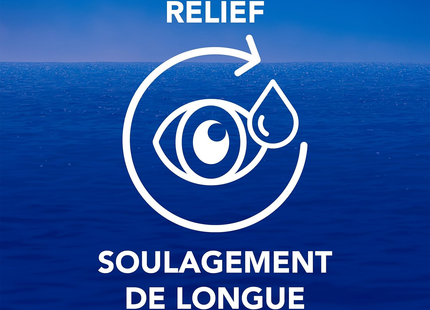 HydraSense - Gouttes oculaires avancées pour les yeux secs et soulagement durable | 10 ml