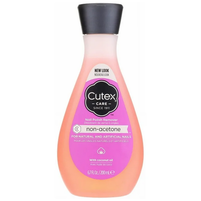 Cutex Care - Non-acetone Nail Polish Remover with Coconut Oil for Natural and Artificial nails | 200 ml