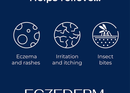 Eczederm - Hydrocortisone 1% Therapeutic Cream | 30 g