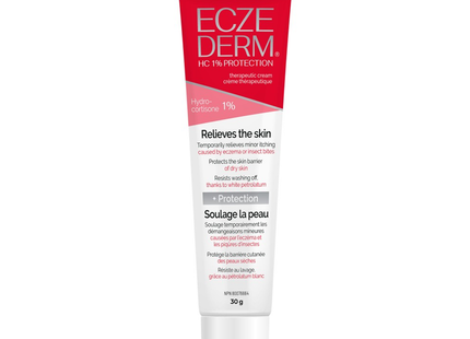 EczeDerm - 1% Hydrocortisone Therapeutic Cream | 30g