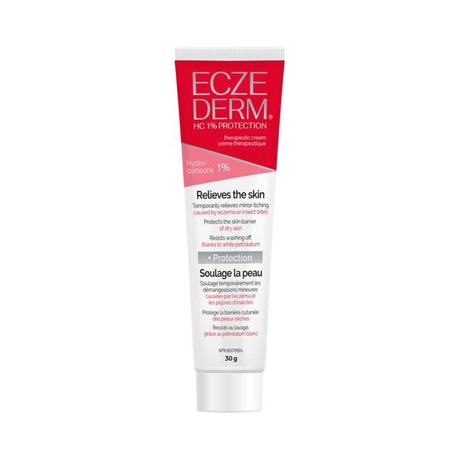 EczeDerm - 1% Hydrocortisone Therapeutic Cream | 30g