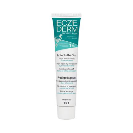 Eczederm - Crème Thérapeutique Protectrice pour la Peau Eczémateuse - 1% Avoine Colloïdale | 60 g