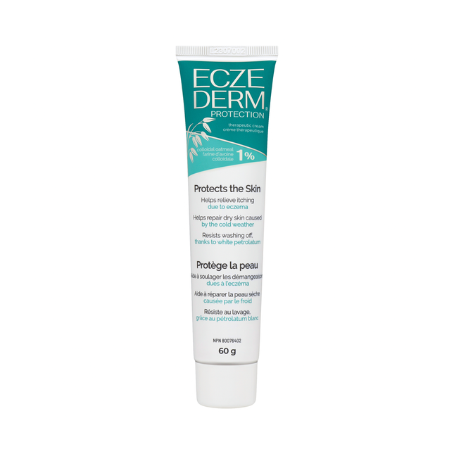 Eczederm - Skin Protection Therapeutic Cream for Eczema - 1% Colloidal Oatmeal | 60 g