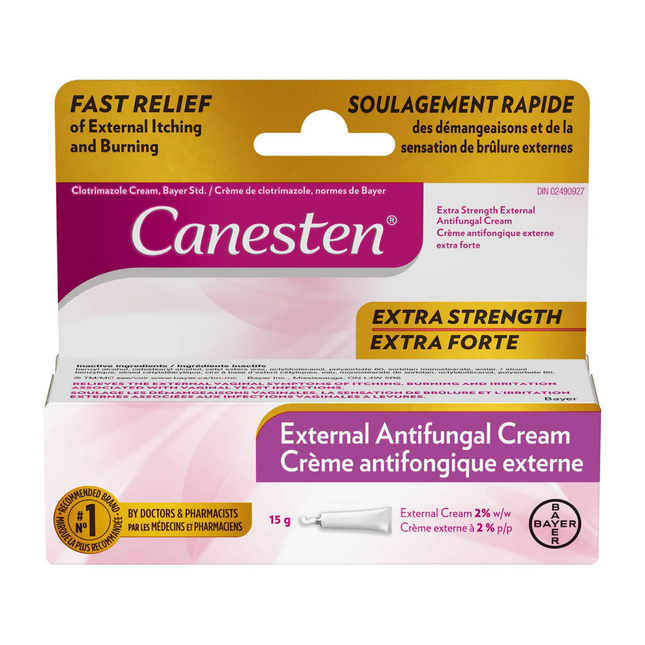 Canesten - Crème antifongique externe extra forte | 15g