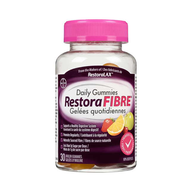 RestoraLAX - Daily Gummies RestoraFibre | 30 Inulin Gummies