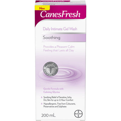 CanesFresh - Apaisant - Gel nettoyant intime quotidien | 200 ml