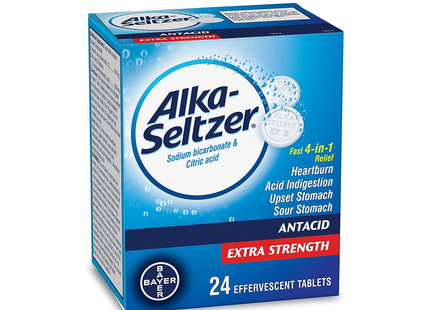 Alka-Seltzer - Extra Strength Antacid | 24 Tablets