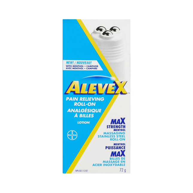 Aleve - AleveX Roll-on antidouleur Menthol extra fort | 72 g