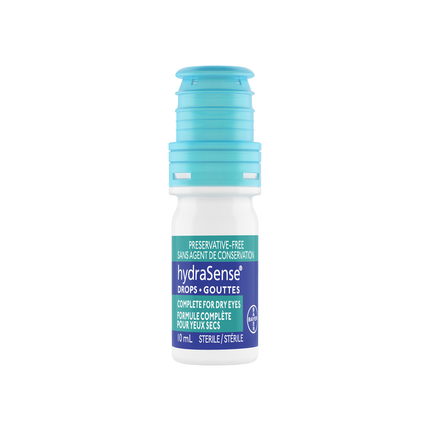 HydraSense - Extended Protection Drops, Complete for Dry Eye | 10 mL