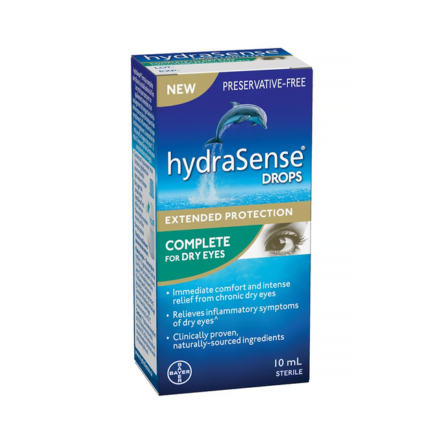 HydraSense - Extended Protection Drops - Complete for Dry Eye | 10 mL