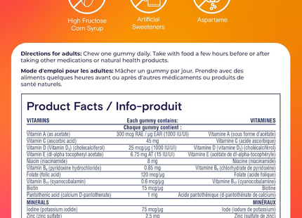 One-A-Day - Multi + Immune Support | 120 Gummies