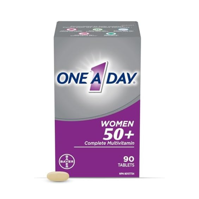 One A Day - Women 50+ Complete Multivitamin | 90 Tablets