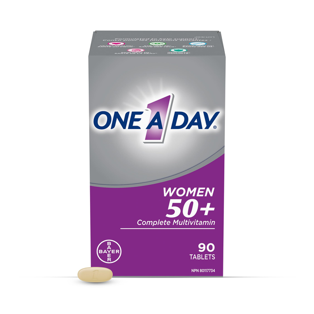 One A Day - Women 50+ Complete Multivitamin | 90 Tablets