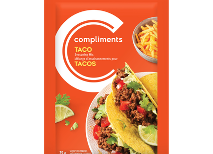 Compliments - Taco Seasoning Mix | 35 g