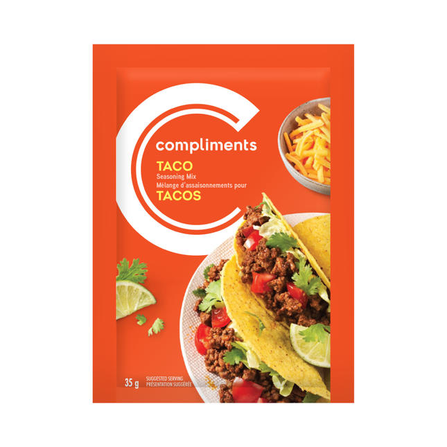 Compliments - Taco Seasoning Mix | 35 g