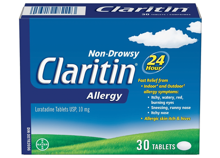 Claritin - Non-Drowsy 24H Allergy Relief Tablets | 30 Tablets