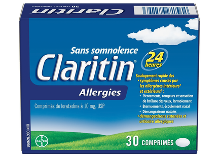 Claritin - Non-Drowsy 24H Allergy Relief Tablets | 30 Tablets