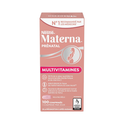 Materna - Multivitamines prénatales | 100 comprimés