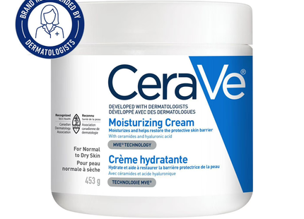 CeraVe - Crème Hydratante Pour Peaux Normales À Sèches | 453 g