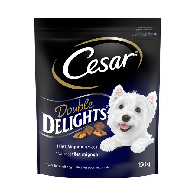 César - Double Délices, saveur Filet Mignon | 150 g