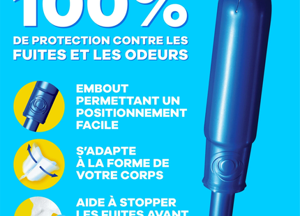 Tampax - Pearl LeakGuard Protection Unscented Tampons, Super | 18 Tampons