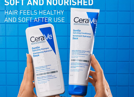CeraVe - Gentle Hydrating Shampoo for Men & Women, For All Hair Types | 355 mL