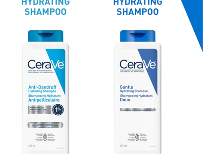 CeraVe - Gentle Hydrating Shampoo for Men & Women, For All Hair Types | 355 mL
