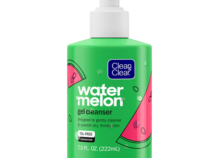 Clean & Clear - Water Melon Gel Cleanser - Oil Free | 222 mL