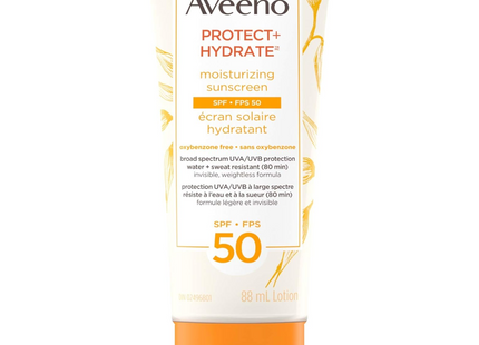 Aveeno - Protect + Hydrate - moisturizing sunscreen- SPF 50 | 88 ml