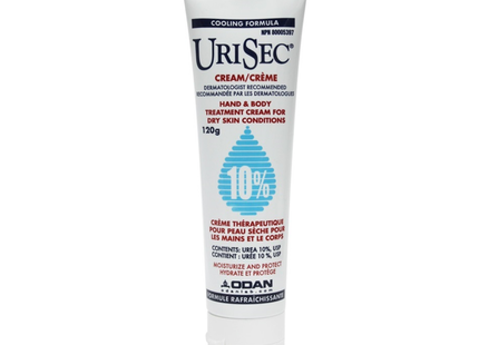 UriSec - Hand & Body Treatment Cream for Dry Ski Conditions - 10% Urea | 120g