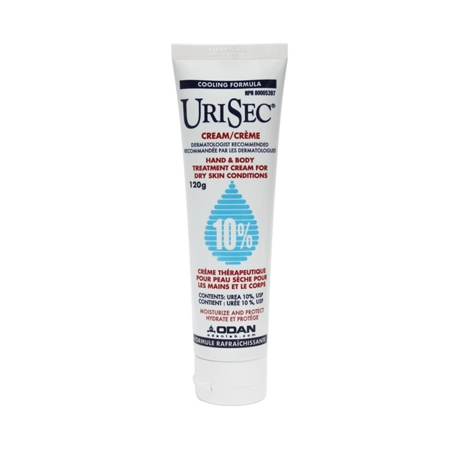 UriSec - Hand & Body Treatment Cream for Dry Ski Conditions - 10% Urea | 120g