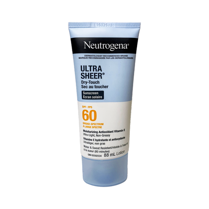 Neutrogena - Crème solaire Ultra Sheer Dry Touch FPS 60 | 88 ml