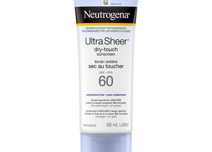 Neutrogena - Ultra Sheer Dry Touch Sunscreen - SPF 60 | 88 mL