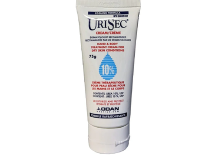 UriSec - Hand & Body Treatment Cream for Dry Ski Conditions - 10% Urea | 75g