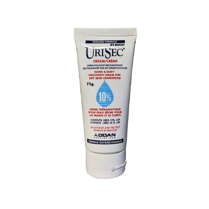 UriSec - Hand & Body Treatment Cream for Dry Skin Conditions - 10% Urea | 75 g