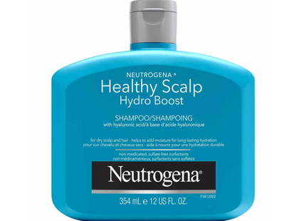 Neutrogena - Healthy Scalp - Shampooing Hydro Boost à l'acide hyaluronique - pour cuir chevelu et cheveux secs | 354 ml