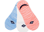 Coral Pink, White, Blue