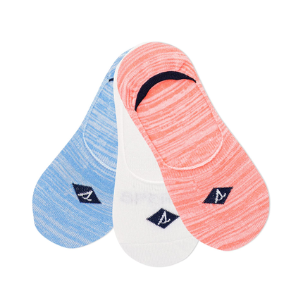 Sperry - Women's Micro Fiber Low Cut Sock - Size 5-10 | 3 Pairs