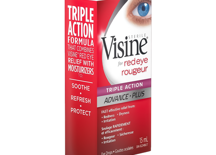 Visine - Red Eye Triple Action Advance | 15 mL