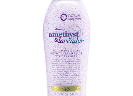 OGX - Amethyst & Lavender - Body Scrub & Wash | 577 mL