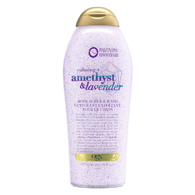 OGX - Amethyst & Lavender - Body Scrub & Wash | 577 mL