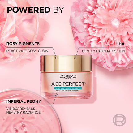 L'Oréal Paris - Crème Age Perfect Rosé, sans parfum | 50 mL