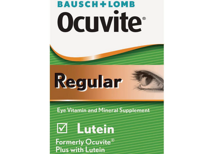Bausch + Lomb - Ocutive Regular Eye Vitamin & Mineral Supplement | 60 Tablets
