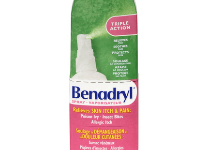 Benadryl - Triple Action Itch Relief Spray | 59 mL