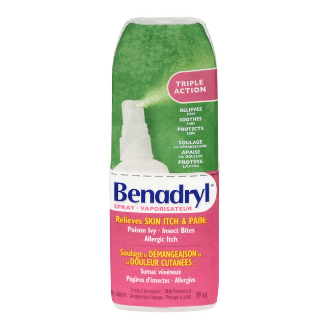 Benadryl - Triple Action Itch Relief Spray | 59 mL