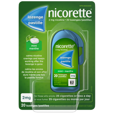 Nicorette 2mg Nicotine Lozenges - Mint | 20 Lozenges